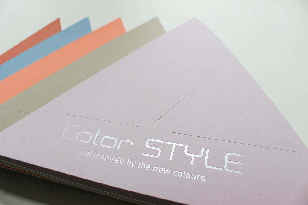 Новая коллекция дизайнерской бумаги Color Style