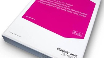 Дизайнерская бумага CHROMA+ - новинка в ассортименте Европапир