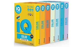 IQ COLOR - цветная бумага «премиум» класса