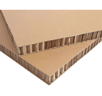 Сотовая панель (реборд) 1000х1200х10 мм, крафт 100%