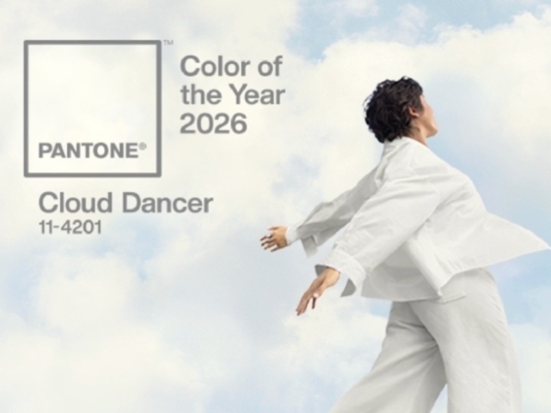 Cloud Dancer – цвет 2026 года по версии института Pantone